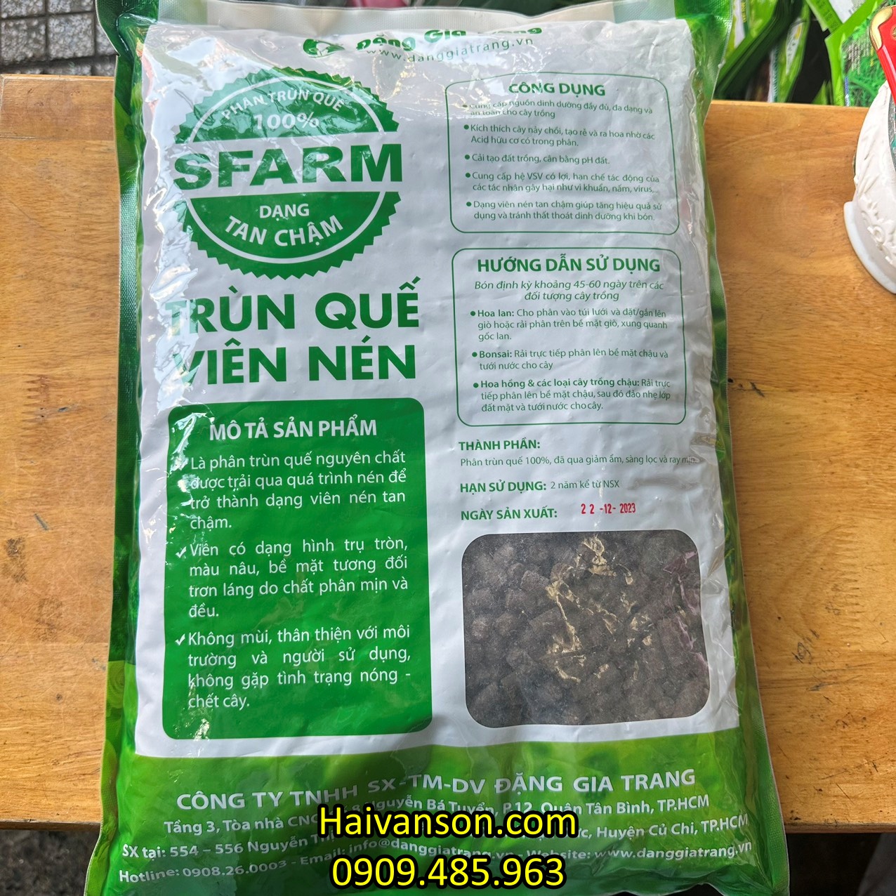 batch_trùn quế lan 5kg mạt sau