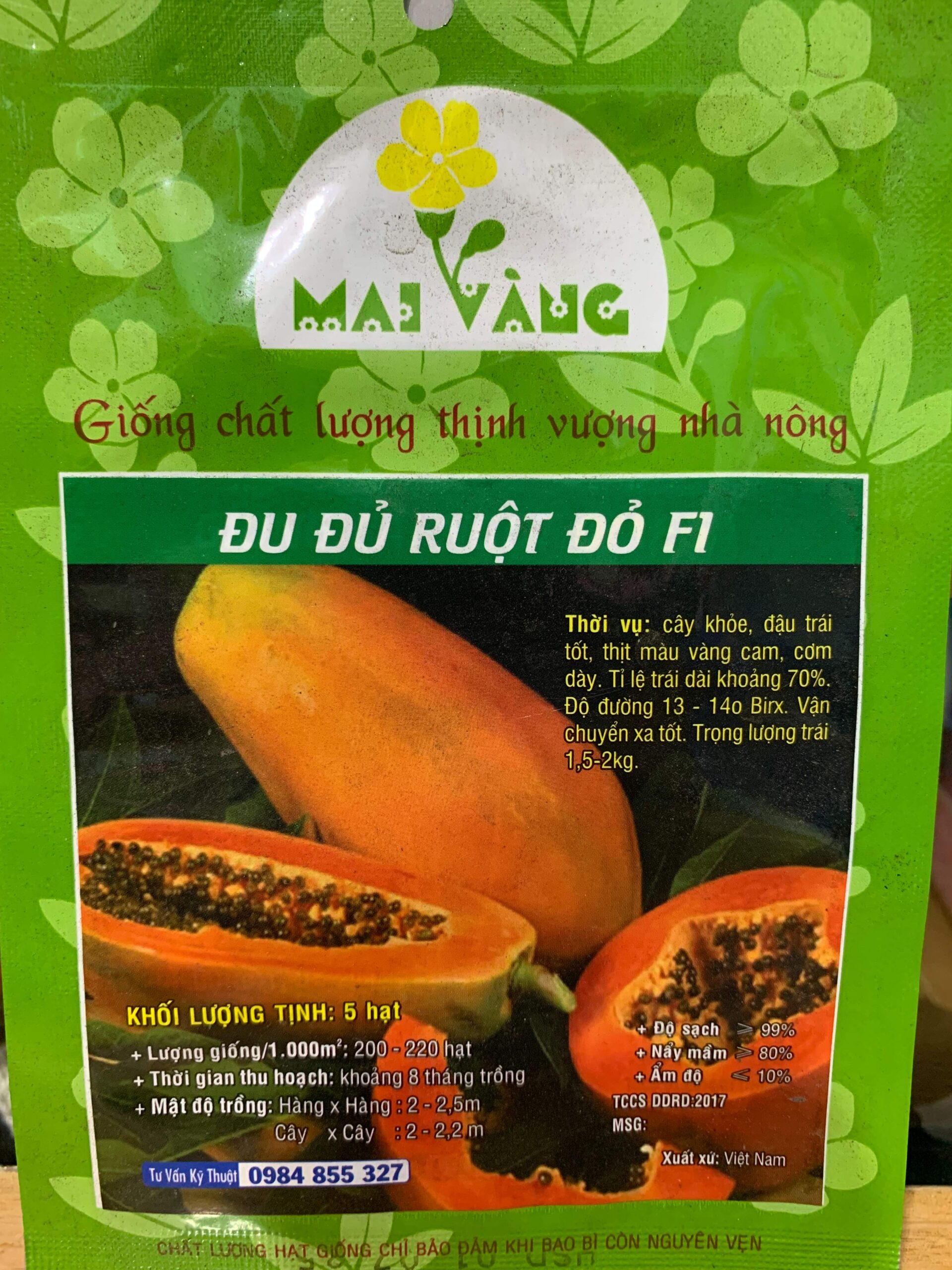 đu đủ ruột đỏ 5 hạt-compressed
